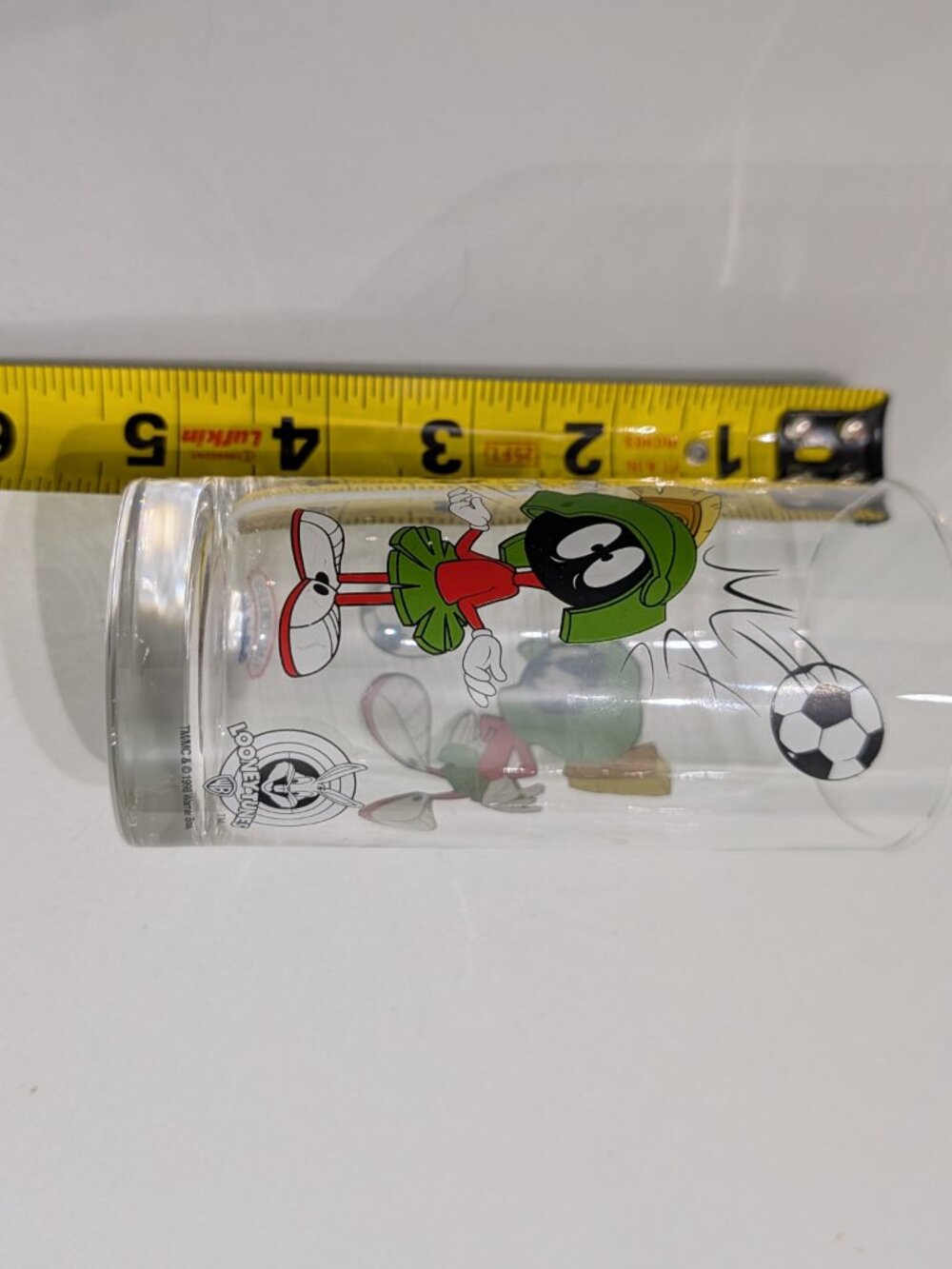Vintage Smucker's Marvin the Martian Collectable Glass - Looney Tunes - Soccer - Picture 10 of 11